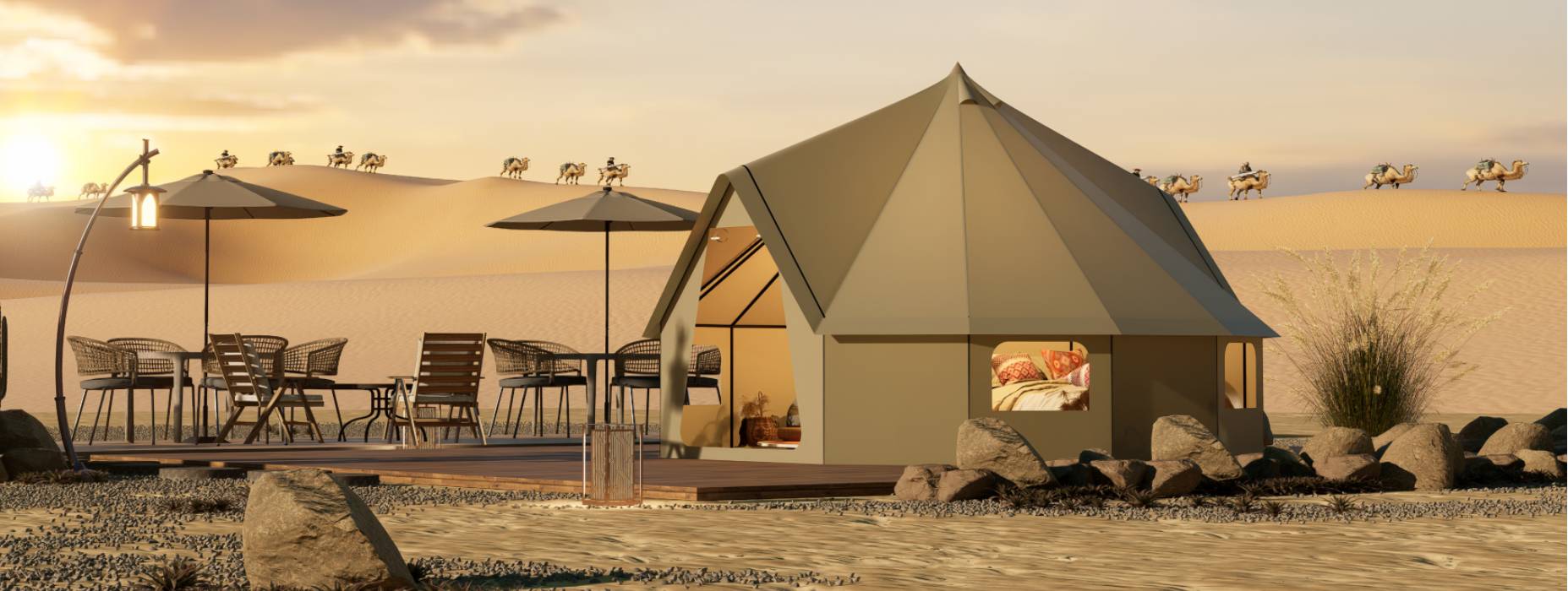 临泽县露营酒店帐篷产品